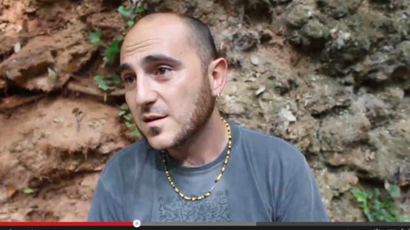 Imatge del vídeo protagonitzat per Pau Garcia