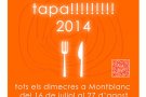Avui últim dia de tapes a Montblanc