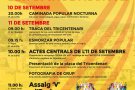 Actes de la Diada Nacional de Catalunya a L’Espluga de Francolí