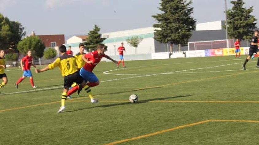 Un instant del partit