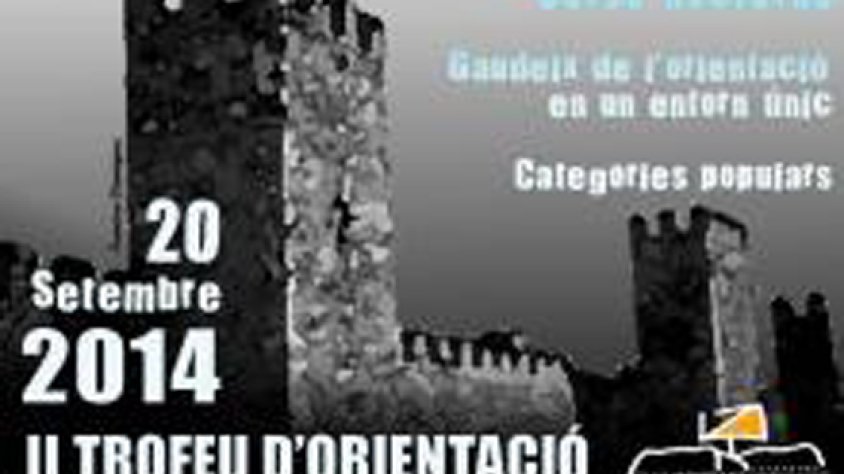cartell del II Trofeu d'orientació