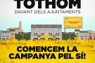 Avui a les set de la tarda, concentració davant l’ajuntament de diversos pobles de la Conca