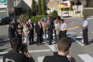 Josep Poblet inaugura la carretera d’accés a l’Espluga de Francolí i les obres de remodelació de la Biblioteca Municipal