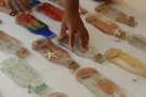 Tallers de vitrofusió al Museu i Forn del Vidre de Vimbodí
