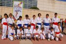 Els petits del Ball de Bastons de Montblanc participen en la Festa dels Súpers