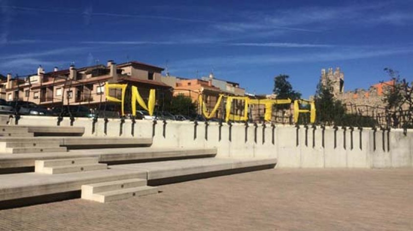 Aquests dies, la comarca s'ha tenyit de groc