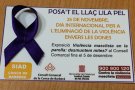 El SIAD commemora el Dia internacional per a l’eliminació de la violència envers les dones