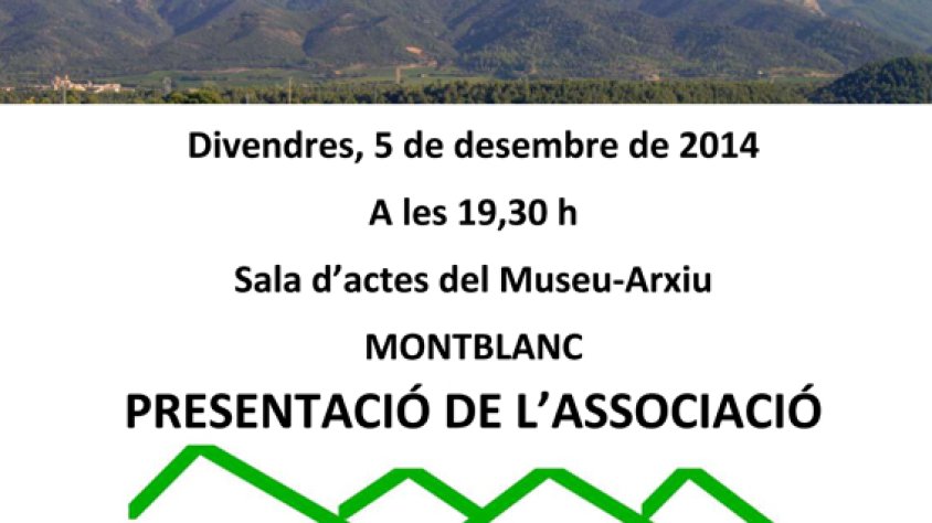 Cartell de la presentació