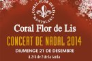 Concert de Nadal de la Coral Flor de Lis el 21 de desembre