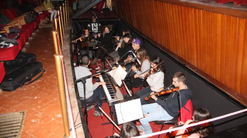 Assaig de l'orquestra