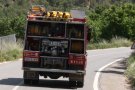 Incendi en una zona de conreu a Barberà de la Conca