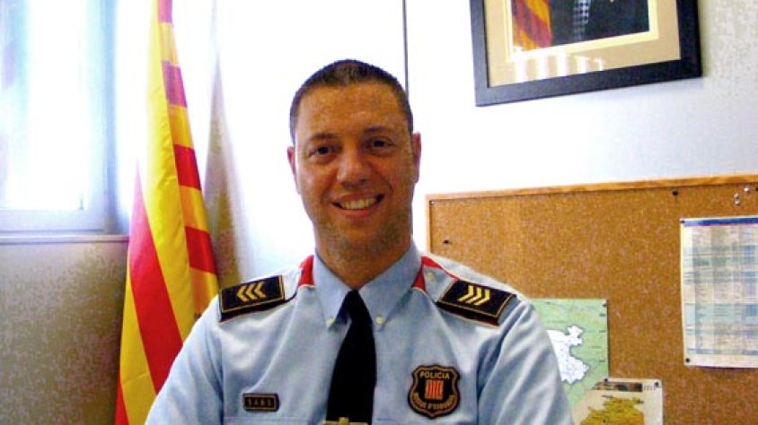Ferran Llanses Saludes, sotsinspector, cap de la Comissaria de Mossos d’Esquadra de Montblanc