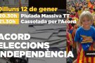 L’ANC inicia una setmana clau amb la campanya