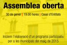 La CUP de Montblanc es prepara per presentar-se a les eleccions municipals