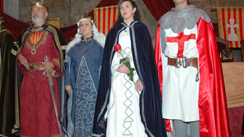 Protagonistes de l'edició 2014 de la Setmana Medieval