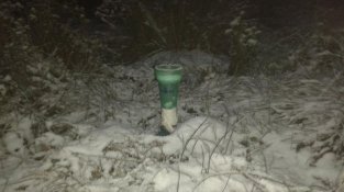 Imatge de Fores, amb una lleu nevada