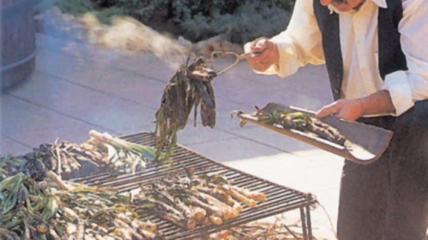 Imatge d'una calçotada