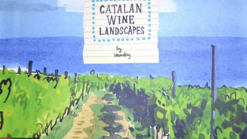 Imatge del llibre dissenyat per donar a conèixer la cultura del vi a Catalunya.