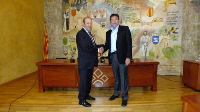 Ple en que es va fer el canvi de president del Consell Comarcal