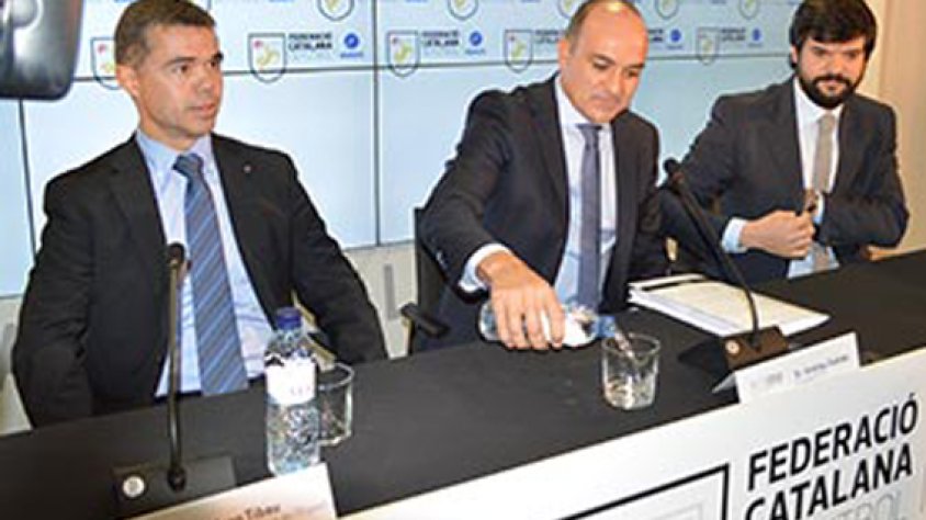 Instant de la roda de premsa