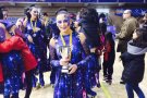 Íngrid Sales, sotscampiona de Catalunya de patinatge artístic