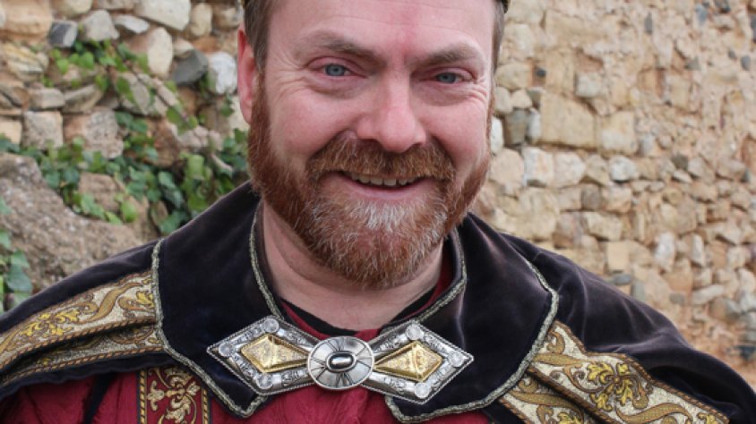 Agustí Solé, rei de la 28a Setmana Medieval