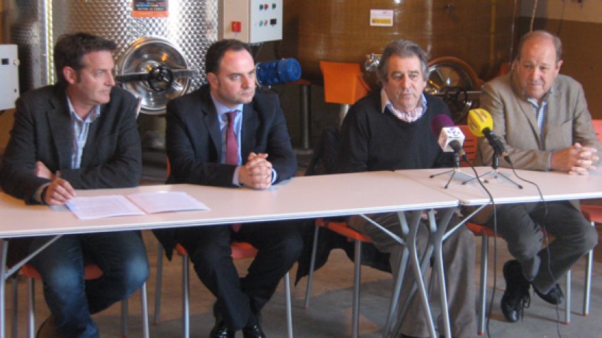 Moment de la presentació a la Cooperativa de Montblanc