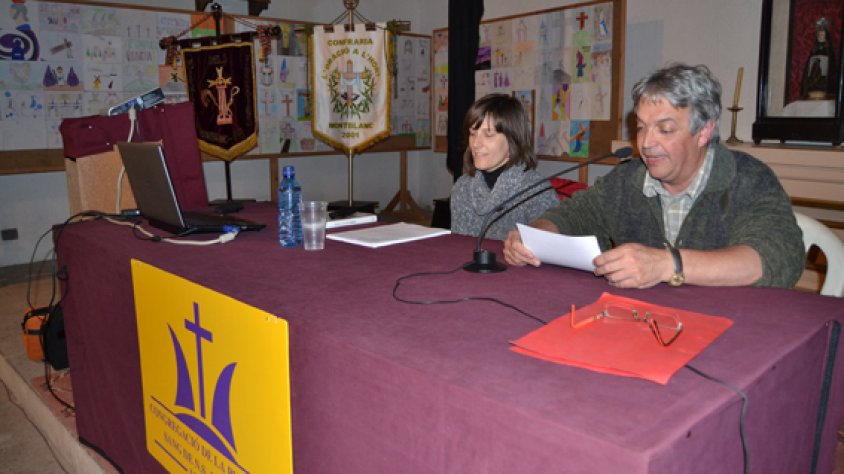 Un dels actes que es van fer l'any passat per la Setmana Santa Cultural de Montblanc