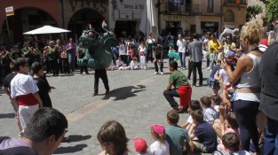 Imatges d'aquest dissabte al migdia a Montblanc