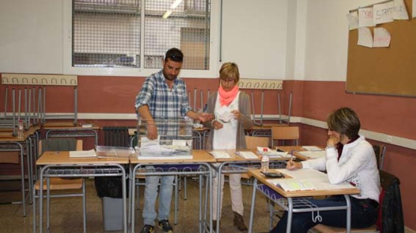 Recompte dels resultats electorals a Santa Coloma de Queralt
