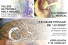 Diverses activitats al carrer aquest 31 de maig per celebrar el 5è aniversari de la Cultural Jordi Francolí