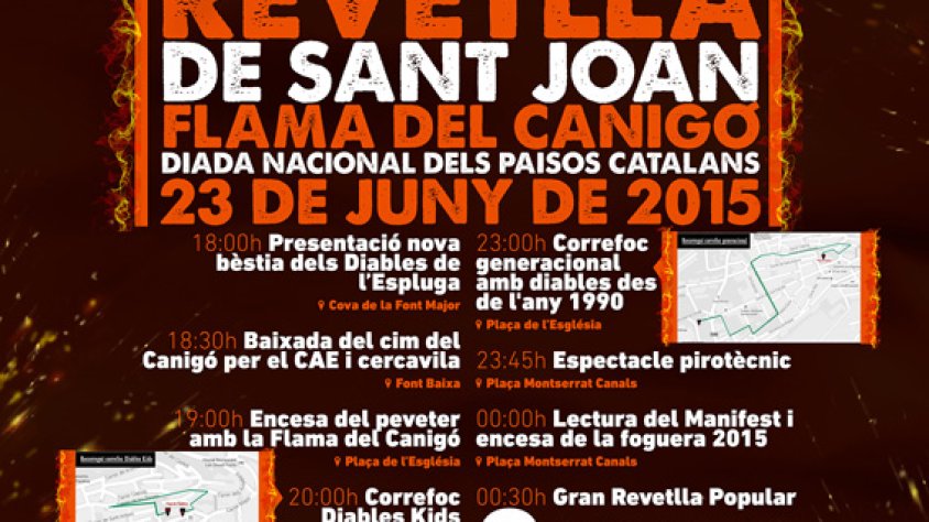 Cartell de les activitats