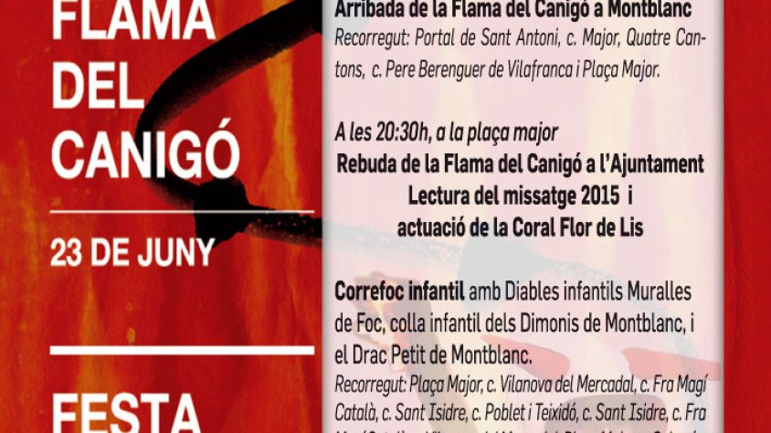 Cartell dels actes