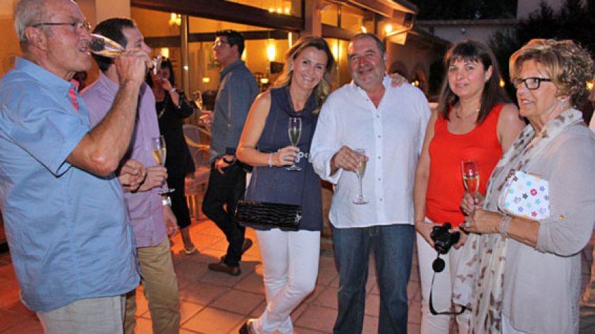 El fins ara president amb la nova presidenta de la DO Conca de Barberà (foto Marc Lladó)