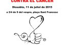 El proper dissabte 11 de juliol tindrà lloc la caminada popular nocturna contra el càncer ‘Mou el cor contra el càncer’