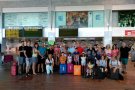 Els Amics dels Gegants ja han marxat cap a les Illes Açores