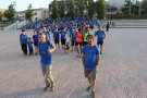 La caminada nocturna contra el càncer de Montblanc va reunir més de 250 persones