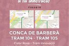 La Conca participarà a la Via LLiure als trams 104 i 105