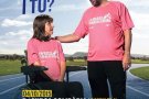 Noe Gaya, protagonista de la cinquena Cursa Solidària en Marxa per la Paràlisi Cerebral