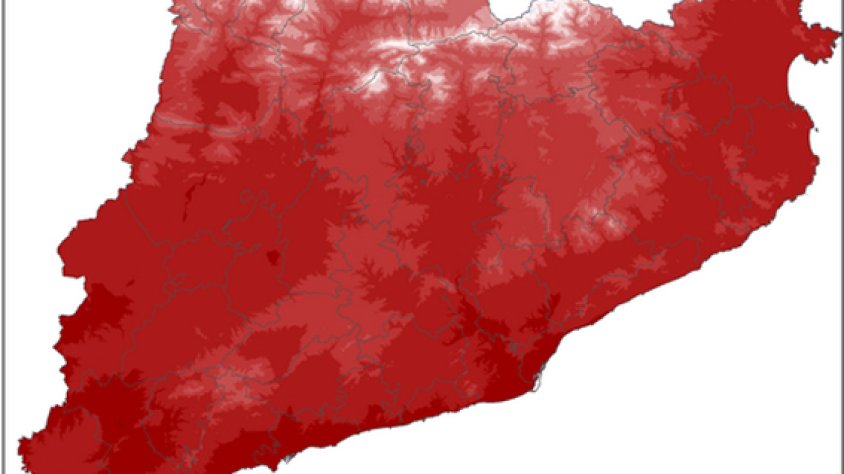 Temperatura mitjana mensual
