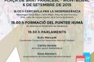 L’ANC Conca fa una crida a formar un punter humà gegant per la justícia social a Montblanc