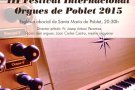 Demà arrenca el III Festival Internacional Orgues de Poblet