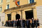 La Diputació de Tarragona recorda les víctimes dels atemptats de París amb un minut de silenci