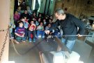 Aquest inici de curs 2015-2016 escoles d'arreu de Catalunya han visitat el Museu i Forn del Vidre de Vimbodí