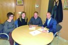 Signatura del conveni entre la Fundació Bancària “la Caixa” i l’Ajuntament de Blancafort