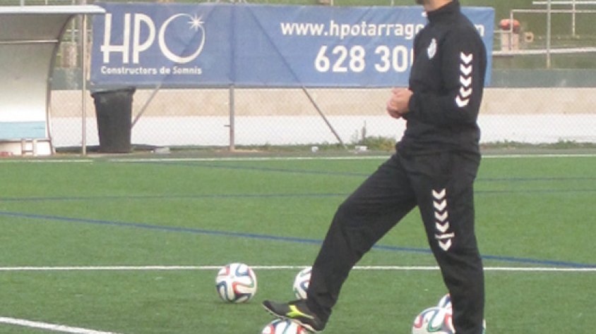 Javi Ortega, segon entrenador de l’equip juvenil de Divisió d’Honor del Nàstic