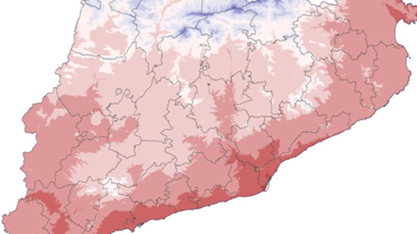 Temperatura mitjana estacional d'aquesta tardor 2015