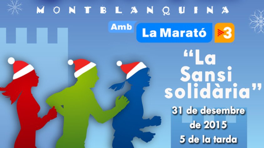 Cartell de la Sant Silvestre 2015
