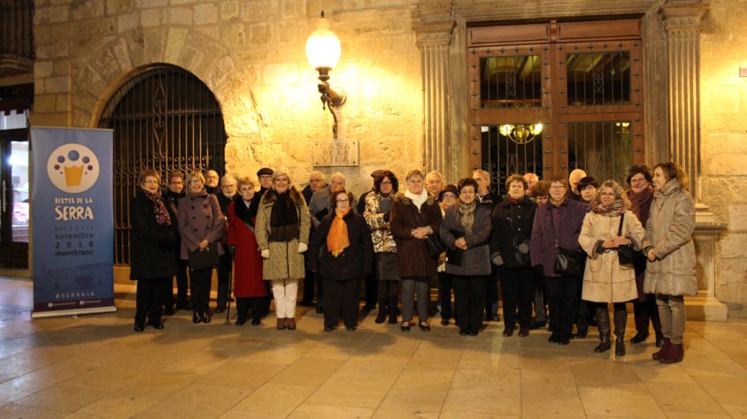 Imatge dels participants en aquesta primera actualització del marcador de les Festes de la Serra