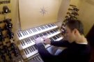 Graven un CD de música d’orgue a Poblet